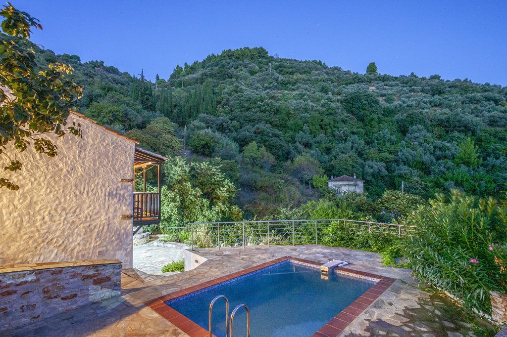 Olea Skopelos Island villas private pool