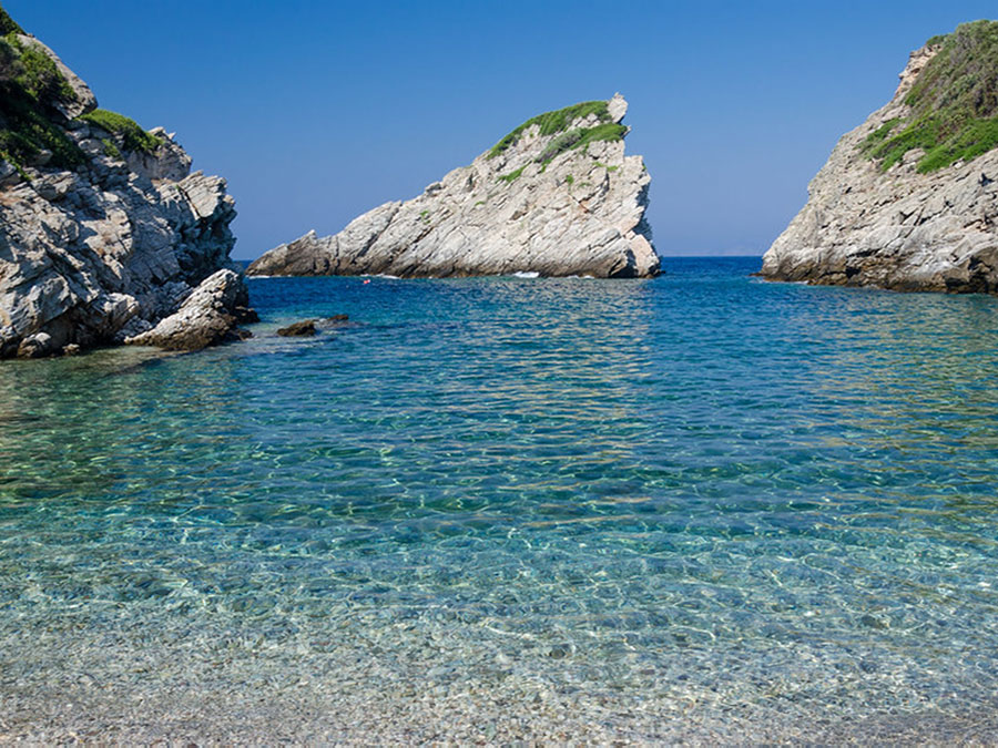 Spilia Beach Skopelos Island